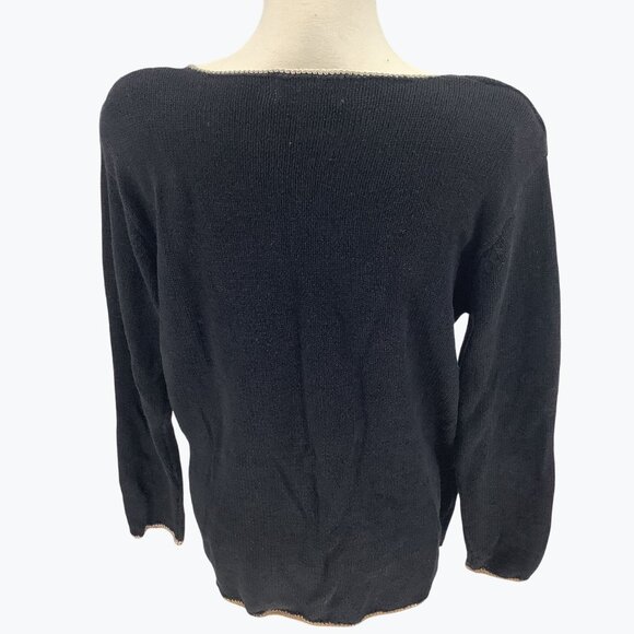 Vintage Worthington Sweater Women's Size Large Floral - Picture 3 of 8